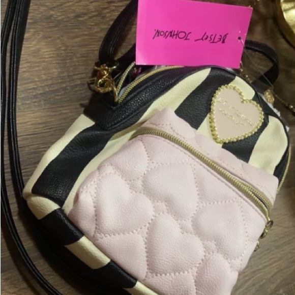 BETSEY JOHNSON mini backpack NEW WITH TAGS - Picture 3 of 5